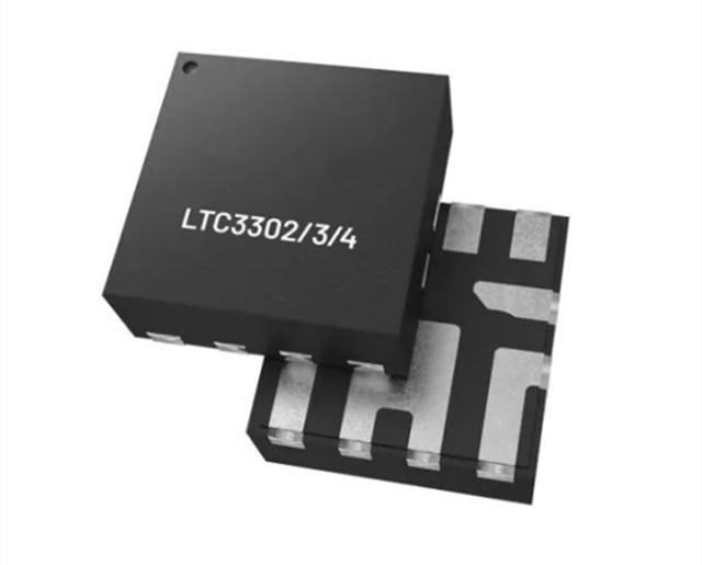 （12-FCQFN）LTC3304CRUCM 高效率、低噪聲5V、6A同步降壓型穩(wěn)壓器