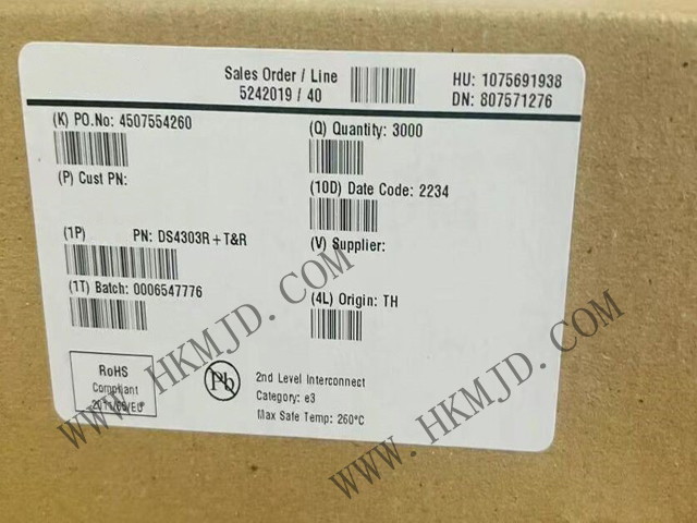 供應(yīng) Maxim DS4303R 電子可編程電壓基準(zhǔn)，適用于自動工廠校準(zhǔn)