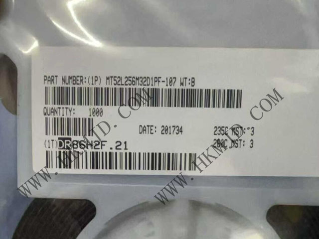 MT52L256M32D1PF-107WT:B